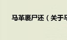 马革裹尸还（关于马革裹尸还的介绍）