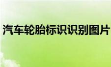 汽车轮胎标识识别图片(汽车轮胎标识的含义)