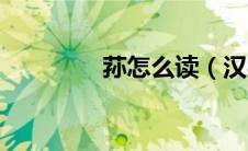 荪怎么读（汉字荪怎么读）