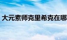 大元素师克里希克在哪（大元素师克里希克）