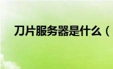 刀片服务器是什么（刀片服务器的解释）
