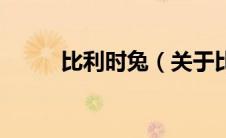 比利时兔（关于比利时兔的介绍）