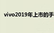 vivo2019年上市的手机型号（vivo2019）