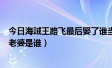 今日海贼王路飞最后娶了谁当老婆（谁知道海贼王里路飞的老婆是谁）