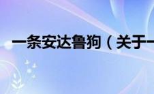 一条安达鲁狗（关于一条安达鲁狗的介绍）
