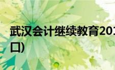 武汉会计继续教育2017(武汉会计继续教育入口)