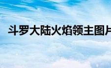 斗罗大陆火焰领主图片(斗罗大陆火焰领主)