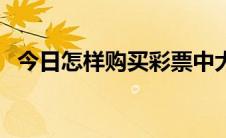 今日怎样购买彩票中大奖（怎样购买彩票）