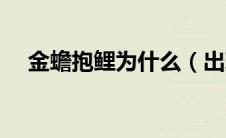 金蟾抱鲤为什么（出现金蟾抱鲤的原因）