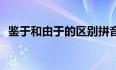鉴于和由于的区别拼音(鉴于和由于的区别)