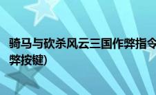 骑马与砍杀风云三国作弊指令没用了(骑马与砍杀风云三国作弊按键)