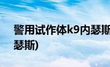 警用试作体k9内瑟斯手感(警用试作体k 9内瑟斯)