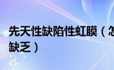 先天性缺陷性虹膜（怎么诊断是否先天性虹膜缺乏）