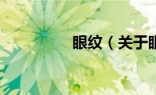 眼纹（关于眼纹的介绍）