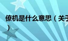 僚机是什么意思（关于僚机是什么意思的介绍）