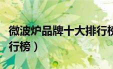 微波炉品牌十大排行榜下（微波炉品牌十大排行榜）