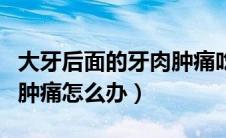 大牙后面的牙肉肿痛吃什么药（大牙后面牙肉肿痛怎么办）