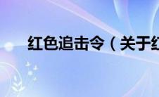 红色追击令（关于红色追击令的介绍）