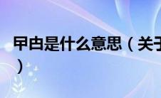 曱甴是什么意思（关于曱甴是什么意思的介绍）