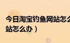 今日淘宝钓鱼网站怎么分辨（淘宝打开钓鱼网站怎么办）
