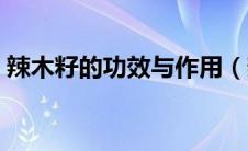 辣木籽的功效与作用（辣木籽的好处有哪些）