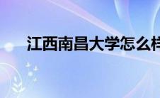 江西南昌大学怎么样(南昌大学怎么样)