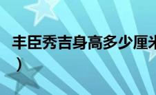 丰臣秀吉身高多少厘米（丰臣秀吉身高一览表）