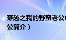 穿越之我的野蛮老公txt（穿越之我的野蛮老公简介）