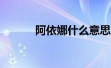 阿依娜什么意思（阿娜依简介）