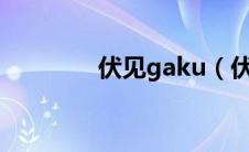 伏见gaku（伏见彩香简介）