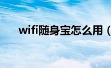 wifi随身宝怎么用（WiFi随身宝简介）