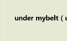 under mybelt（underbelly简介）