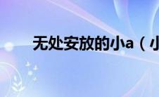 无处安放的小a（小A越狱助手简介）