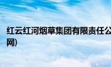 红云红河烟草集团有限责任公司是哪的(红云红河烟草集团官网)