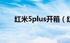 红米5plus开箱（红米5plus处理器）