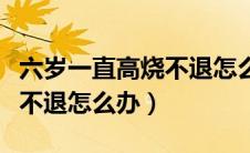 六岁一直高烧不退怎么办（六岁孩子总是高烧不退怎么办）