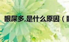 眼屎多,是什么原因（眼睛多眼屎什么原因）