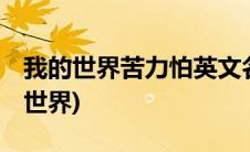 我的世界苦力怕英文名字(苦力怕的英文 我的世界)
