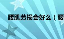 腰肌劳损会好么（腰肌劳损会自己好吗）