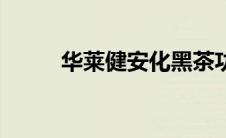 华莱健安化黑茶功效（黑茶功效）