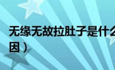 无缘无故拉肚子是什么原因（拉肚子是什么原因）