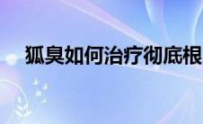 狐臭如何治疗彻底根除（狐臭如何治疗）