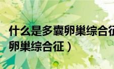 什么是多囊卵巢综合征怎么治疗（什么是多囊卵巢综合征）