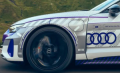 奥迪RS ETron GT冰赛版纪念奥迪运动40周年