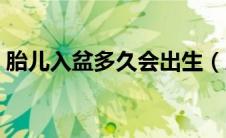 胎儿入盆多久会出生（胎儿入盆多久会出生）