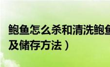 鲍鱼怎么杀和清洗鲍鱼储存方法（鲍鱼清理以及储存方法）