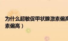 为什么超敏促甲状腺激素偏高一点（为什么超敏促甲状腺激素偏高）