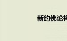 新约佛论禅(佛论禅)