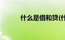什么是借和贷(什么是借壳上市)