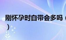刚怀孕时白带会多吗（刚怀孕时白带会拉丝吗）